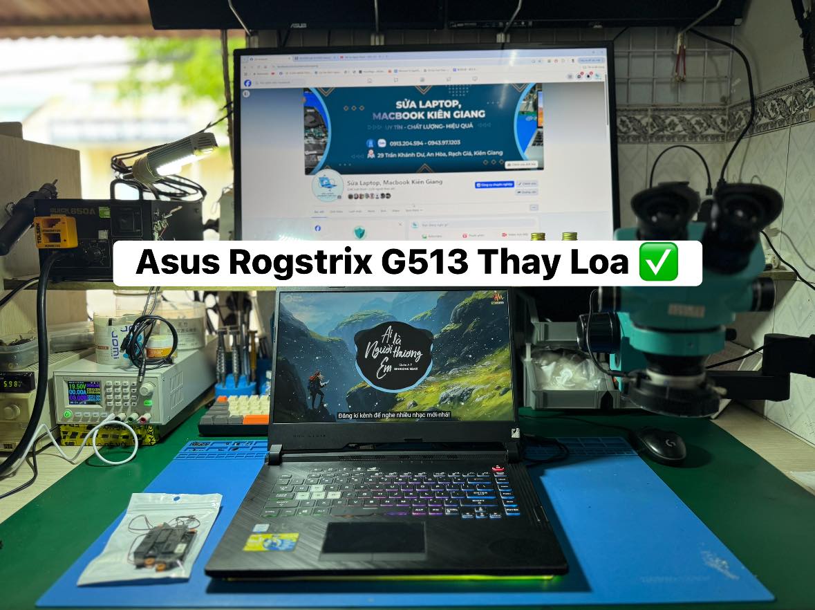 Thay loa laptop tại Mac68